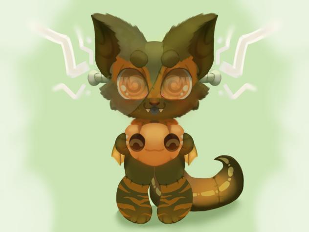 Finished chibi ych comm