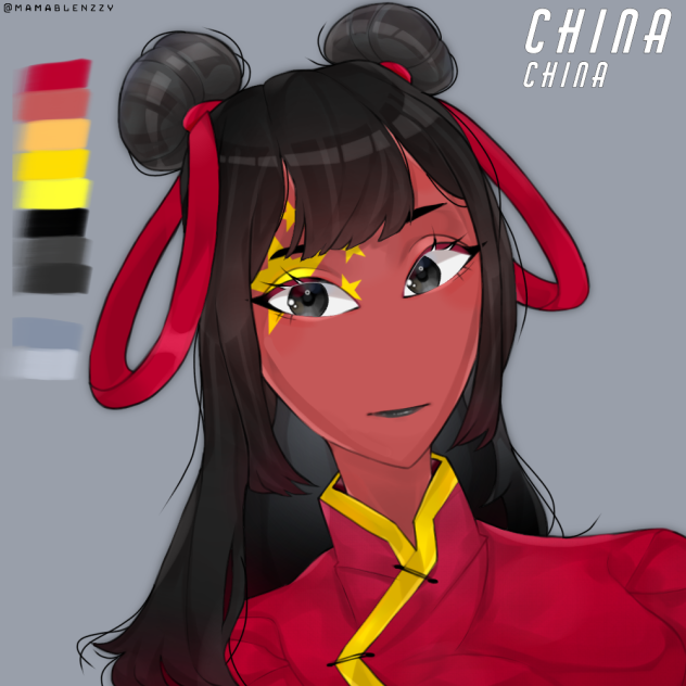 China (Female) - Countryhumans
