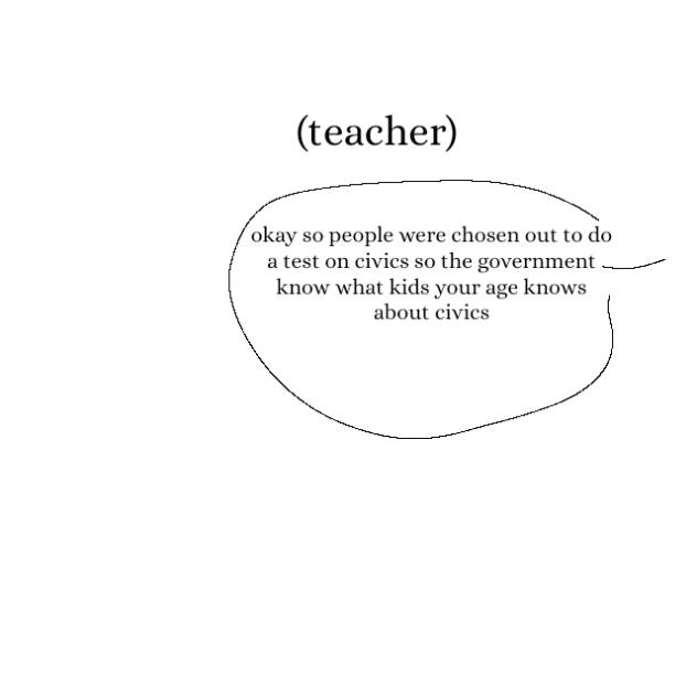 I'm not getting graded but uhh-