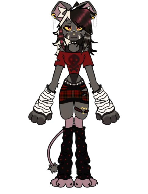 My new fursona (Mazy)