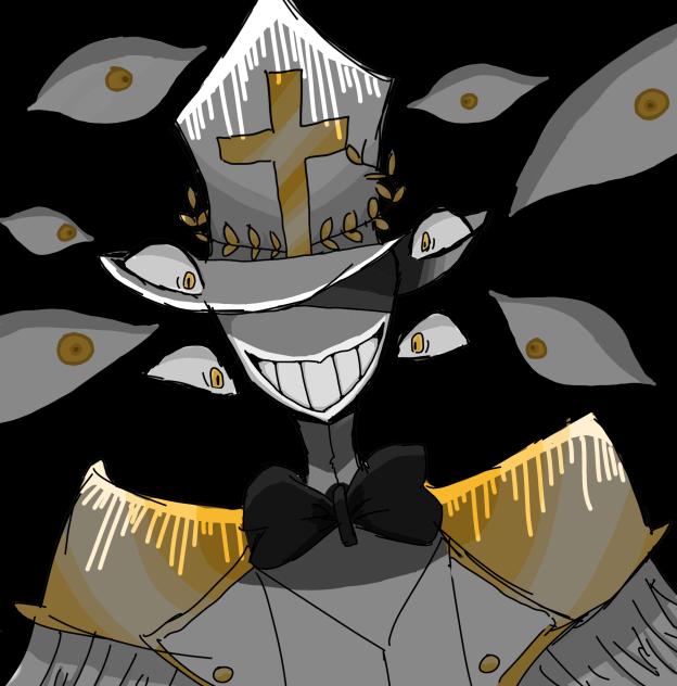 hazbin hotel fanart (god)