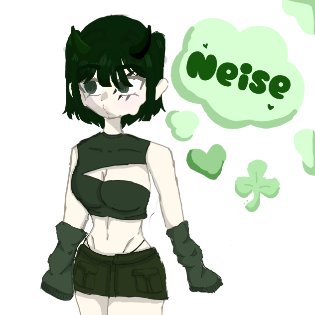 🥒 緑の少女 🍀 (neise version)