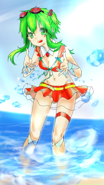 GUMI塗らせていただきました