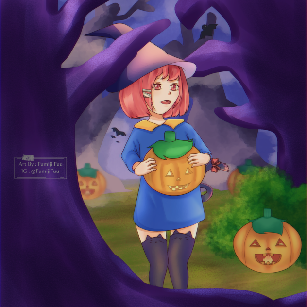 Red Heads Halloween Night