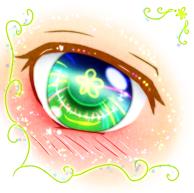 なんか目を描くのが