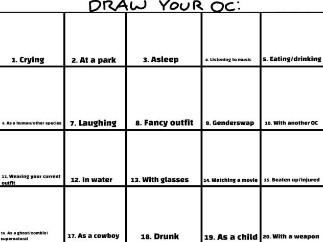 20-Day Drawing Challenge