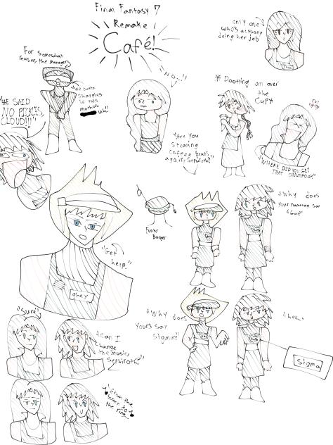 FF7R Café!