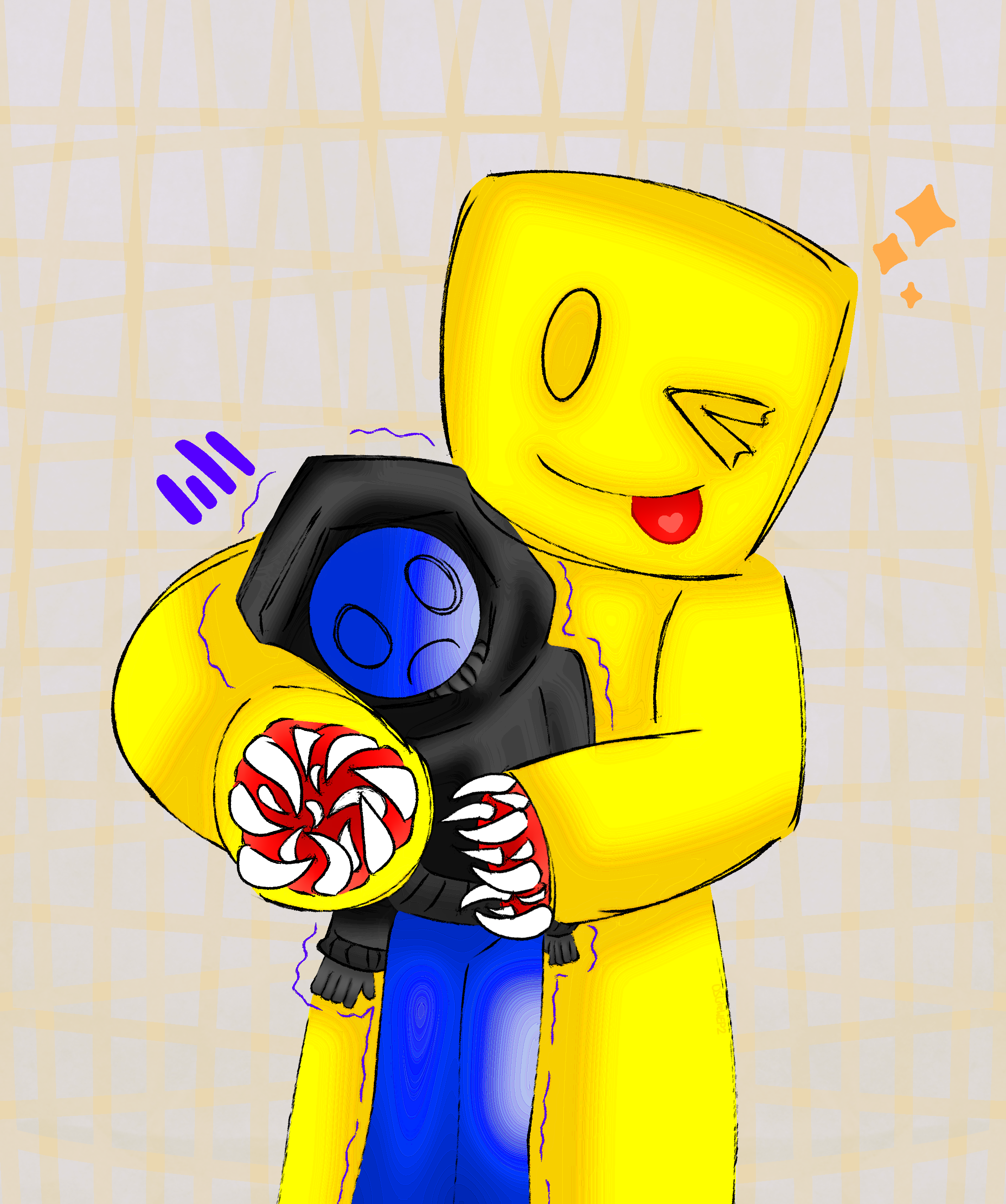 Friends and rivals - ibisPaint