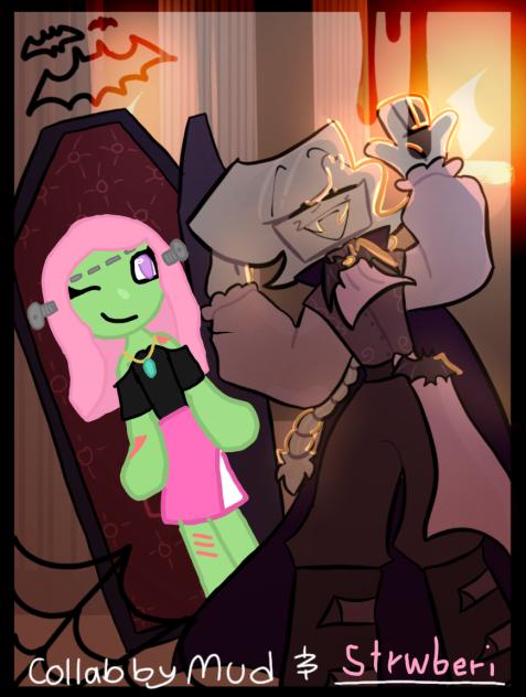 Halloween collab with Mudii Holly