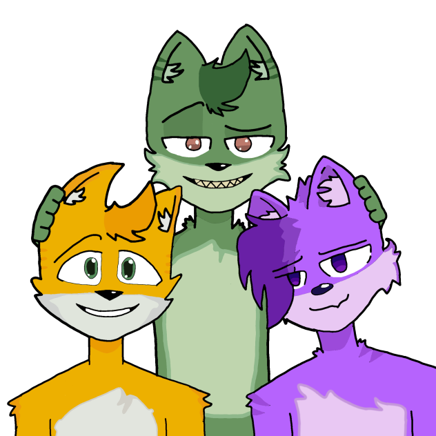 друзья бискас,врискас,прискас - ibisPaint