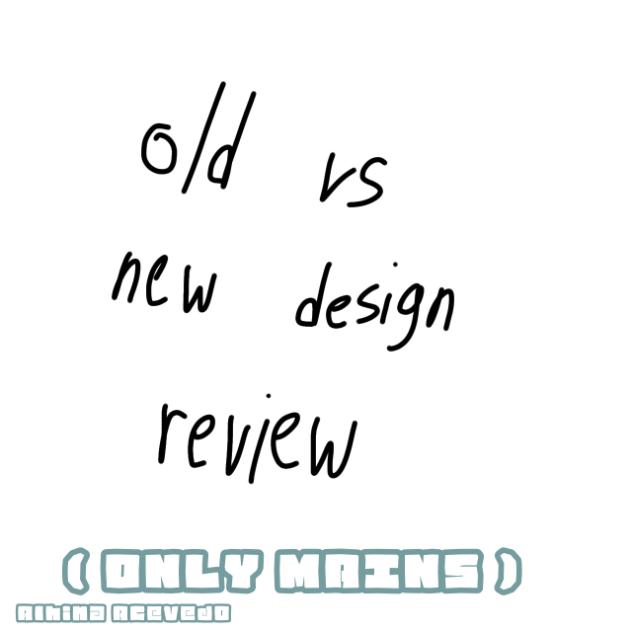 Old Design vs New Design