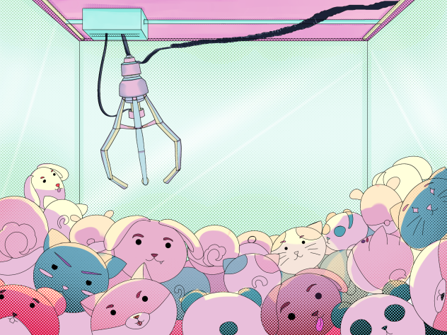 IBM2408 claw machine a