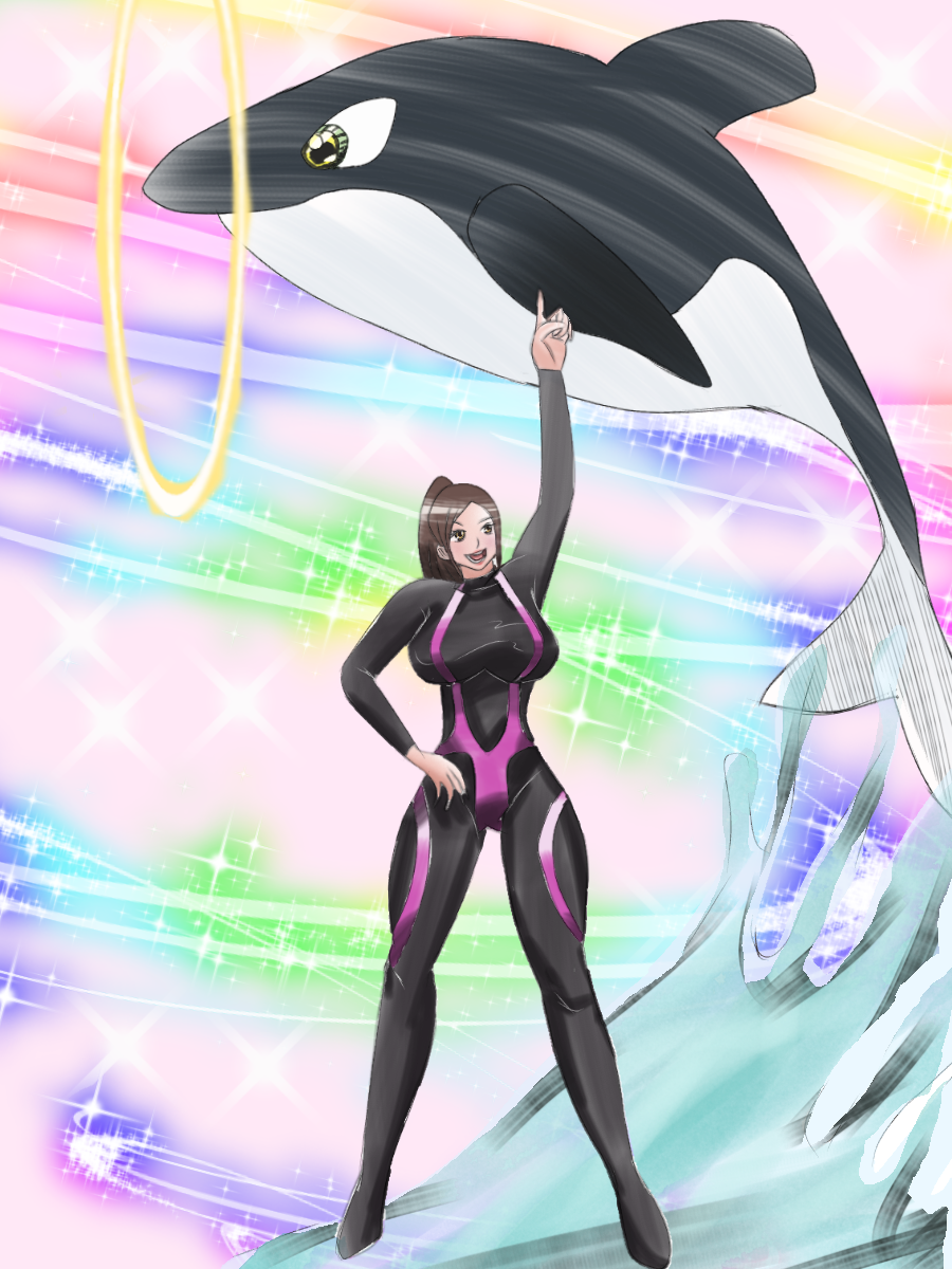 シャチ最強 Ibispaint