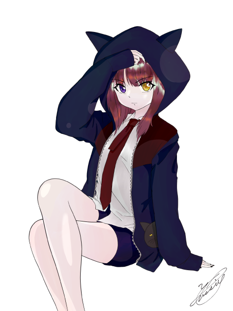 ユッシーさんの線画お借りしました！