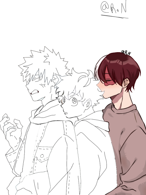 Deku x Bakugou x Todoroki COLLAB