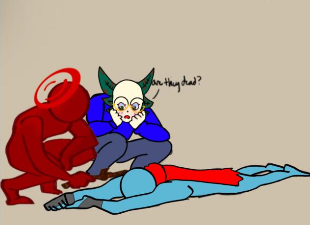 He dead