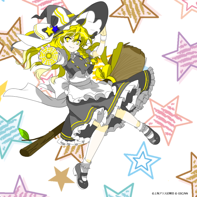 塗りマス魔理沙