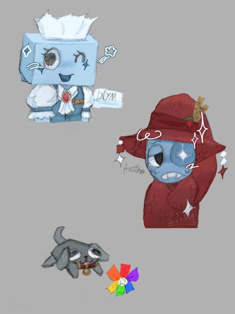 Random doodles (⁠✷⁠‿⁠✷⁠)