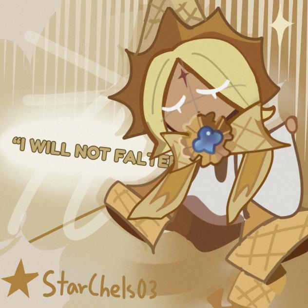 “I WILL NOT FALTER”