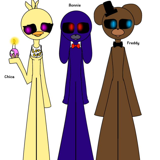 Personagens de Fnaf