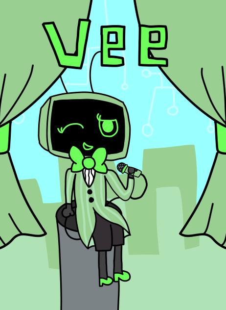 Dandy’s World but in my style. Vee