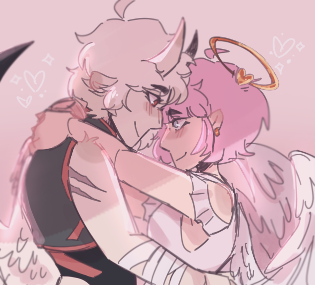 lesbians ❤️🧡🤍💖💜