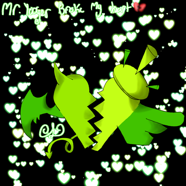 mr. yooger broke my heart 💔