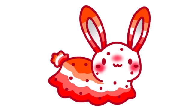 Gay sea bunny 🐰🌊🪸🏳️‍🌈