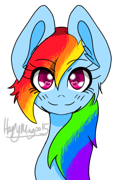 Rainbow Dash Speedpaint - ibisPaint