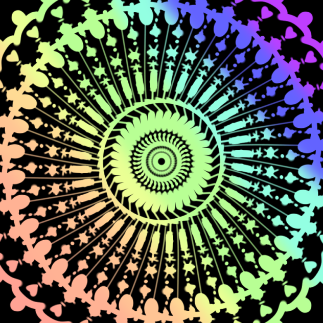 rainbow pattern🗯 [v.2] - ibisPaint