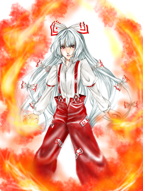 もこたん描いてみた