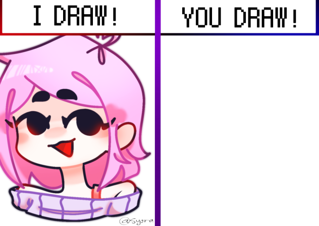 Two my not so different style...💙❤️