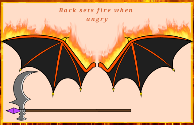 Envy's Wings & Scythe