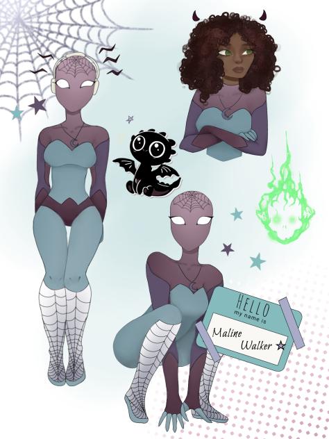 Dragon Spiderman oc
