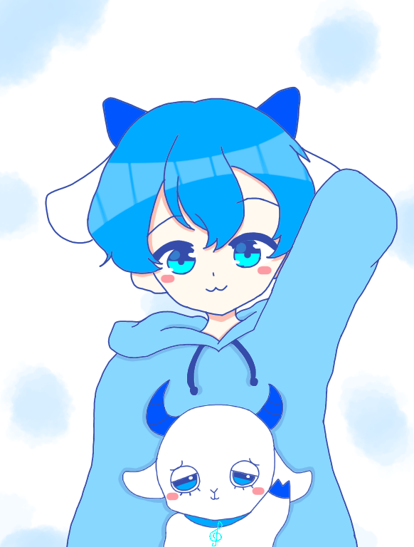 ころんくん＆やぎろんちゃん - ibisPaint