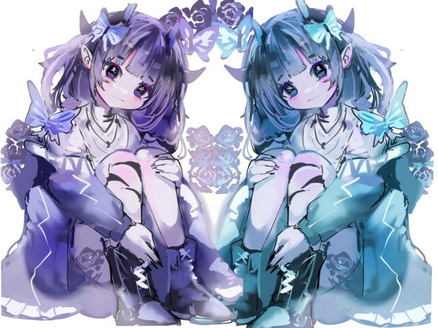 💜🩵