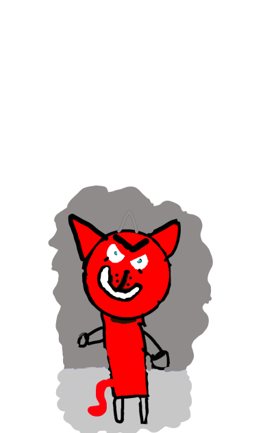 unikitty anime angry version