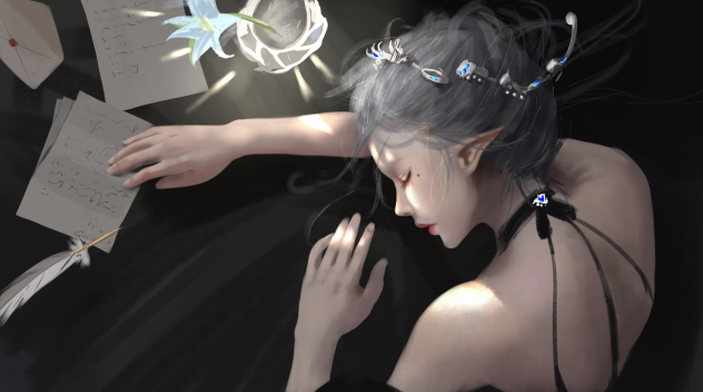 nap WLOP digital art tutorial practice - ibisPaint