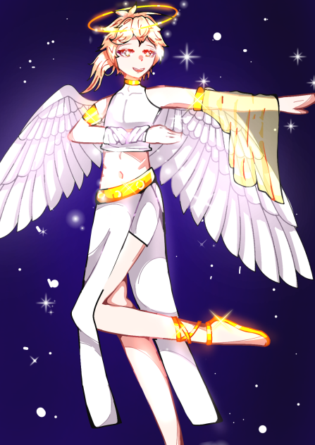 angel in the sky 😇✨🌌