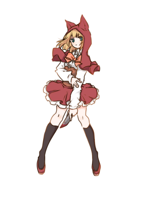 線画お借りして塗ったやつ。