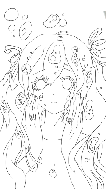 【線画】アクアミク