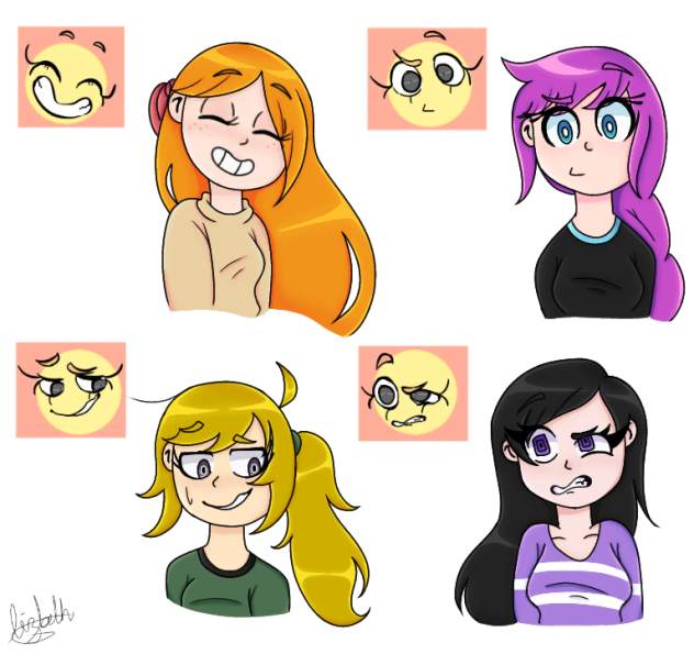 Expression Practice (21-02-20) - ibisPaint