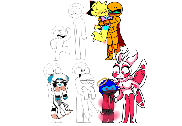 Chibi collab - ibisPaint