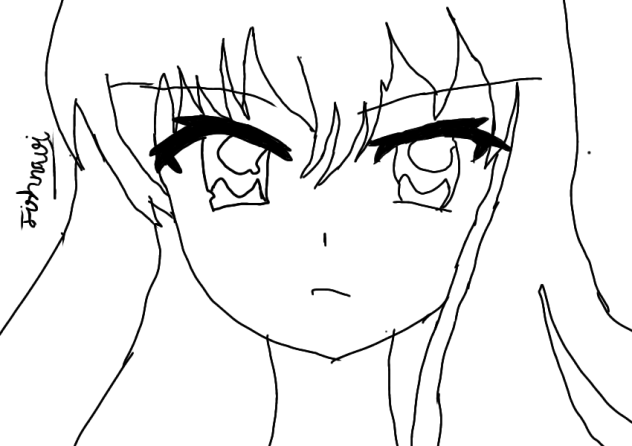 I did my first anime picture - ibisPaint