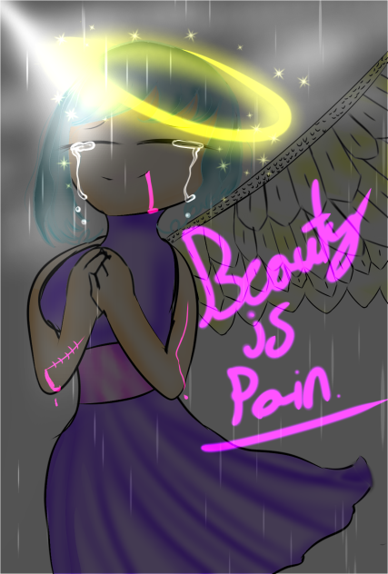 beauty is pain