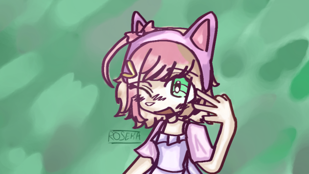 Yuki drawing (gacha oc)