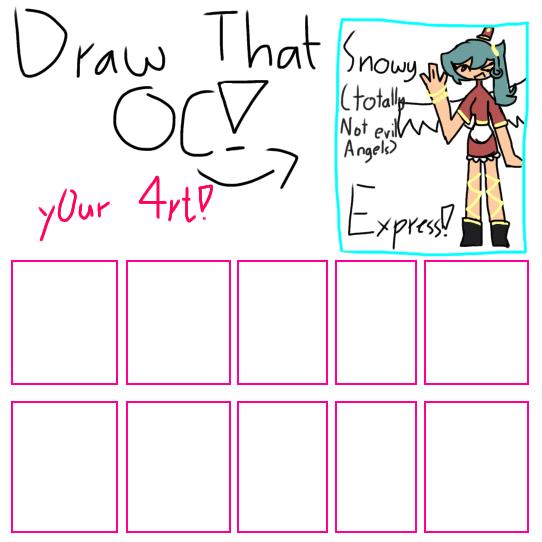 Draw that oc!