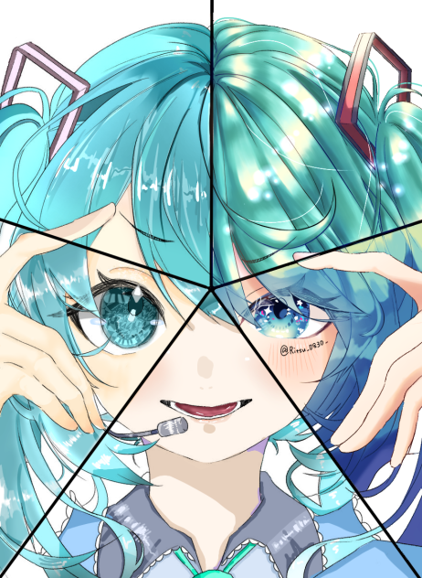 塗り絵合作