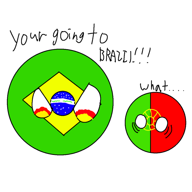 your going to brazil