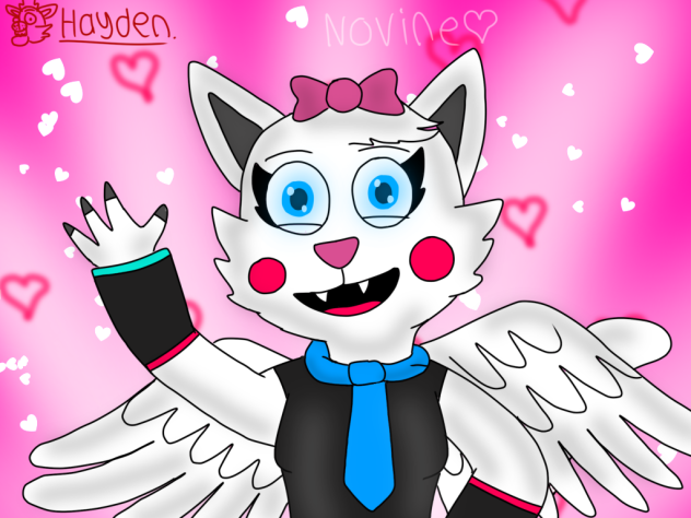 Novine the cat speed draw